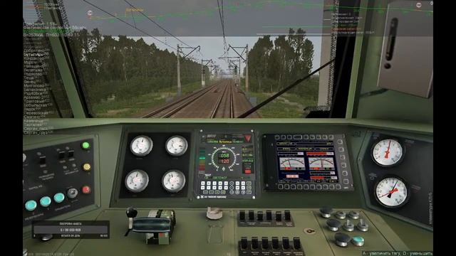 ZDsim маршрут Вековка-Сергач , на электровозе ЭП1М.mp4