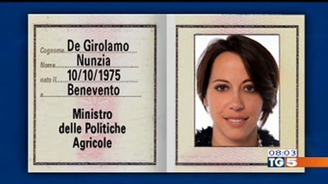 Tg5 - I Neo Ministri
