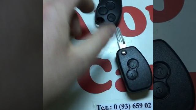 Выкидной корпус ключ Рено Renault смотреть онлайн