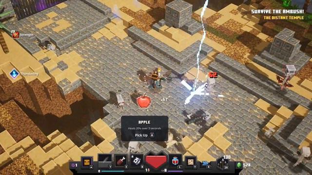 Minecraft Dungeons EP #3 - Mining Up Trouble! смотреть онлайн