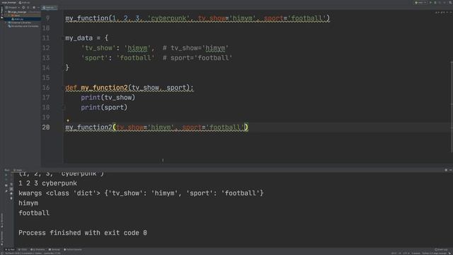 Simple introduction to args and kwargs | What are *args and **kwargs | Python tutorial 2021 #3 смотреть онлайн
