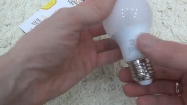 Обзор Светодиодная лампа ЭРА LED smd A60-6w-827-E27 ECO Б0017918 смотреть онлайн