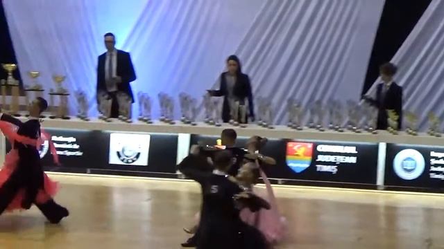 WDSF World DanceSport Championship Junior II, Ivan Reshetnikov - Diana Maslovskaya, Slow Foxtrot смотреть онлайн