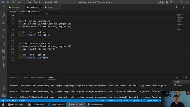 63 – Generate Dump or JSON Data from Table | Django Master Series | Grow Up More смотреть онлайн