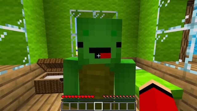 JJ And Mikey FOUND GIANT TV WOMAN In Minecraft - Maizen