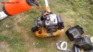 Бензиновый триммер Texas CG430B обзор, тест, мелкий ремонт, техобслуживание