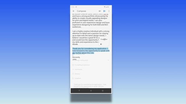 PowerPen AI - Check spelling and grammar, improve writing and summarize text смотреть онлайн