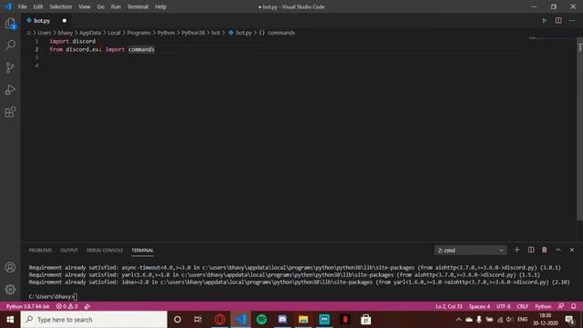 How to make a discord bot with python(rewrite) Part 1: Making the bot. смотреть онлайн