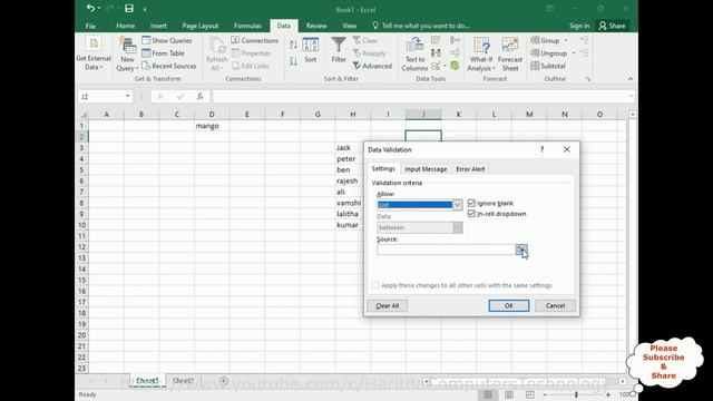 2016 Excel Automatically Add,Edit,Remove Items Drop Down List смотреть онлайн