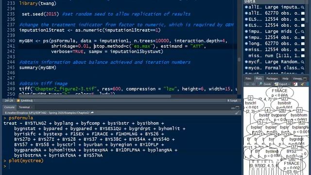Generalized Boosted Modeling to Estimate Propensity Scores in R with the twang package смотреть онлайн