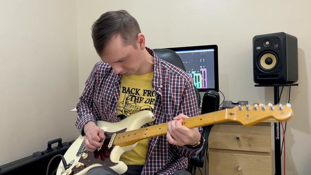 Агата Кристи - Айлавью (Guitar solo cover) смотреть онлайн