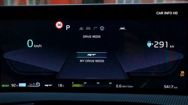 New 2023 KIA EV6 GT - Inter Details смотреть онлайн