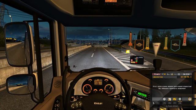 ETS2 DAF XF 105 + ProMods 2.10 - Firenze - Livorno