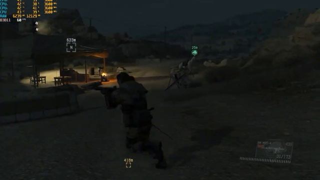 Metal Gear Solid V Benchmark i3 8100 1050TI 16GB RAM смотреть онлайн