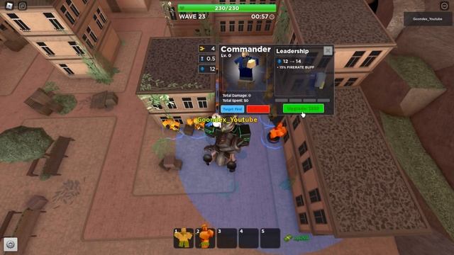 Only 1 tower and One Support Roblox Tower Defense Simulator Solo Golden Soldier and Commander смотреть онлайн