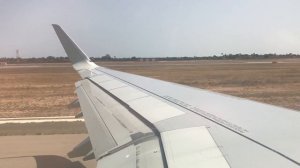 Руление и взлёт Airbus A321 авиакомпании «S7 Airlines» в аэропорту Аликанте ( ALC )