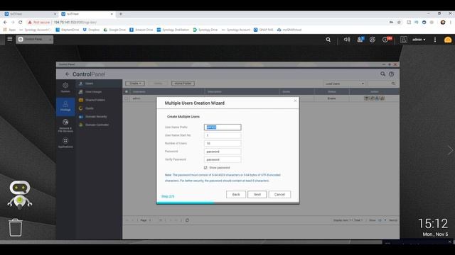 QNAP NAS - Creating Users, Groups and Giving Access Rights смотреть онлайн