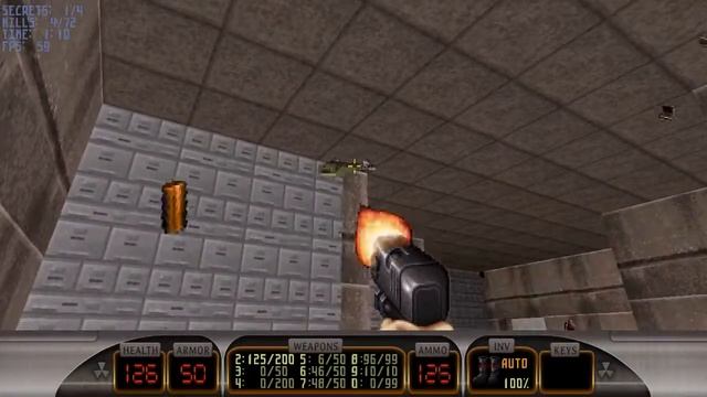 Duke Nukem 3D Atomic Edition 4 глава 5,6,7,8+секретный уровень зона 51 смотреть онлайн