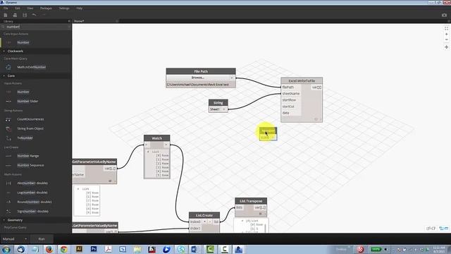 Export and Import Revit Data to Excel using Dynamo смотреть онлайн