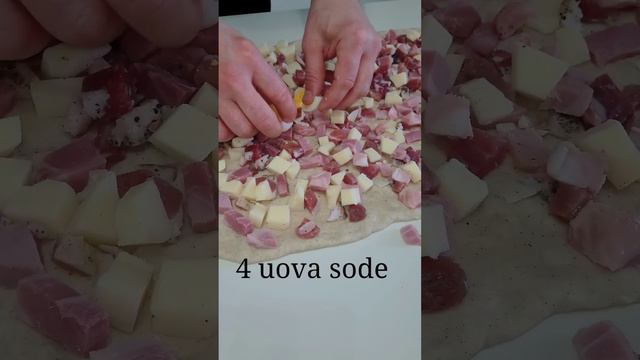 Casatiello napoletano impastato a mano fatto in casa.Ricetta facile e veloce смотреть онлайн