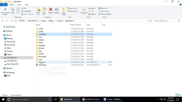 Change Default Controller - Codeigniter 3 Tutorial смотреть онлайн
