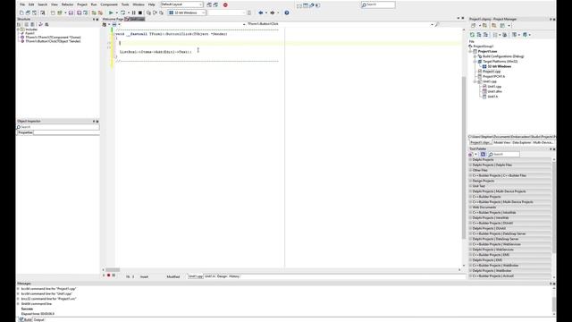 Creating your First VCL Application for Windows with C++Builder смотреть онлайн