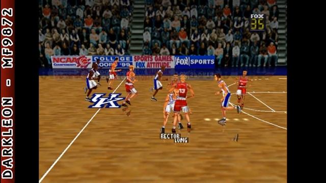 Nintendo 64 - Fox Sports College Hoops '99 © 1998 Fox Interactive - Gameplay смотреть онлайн