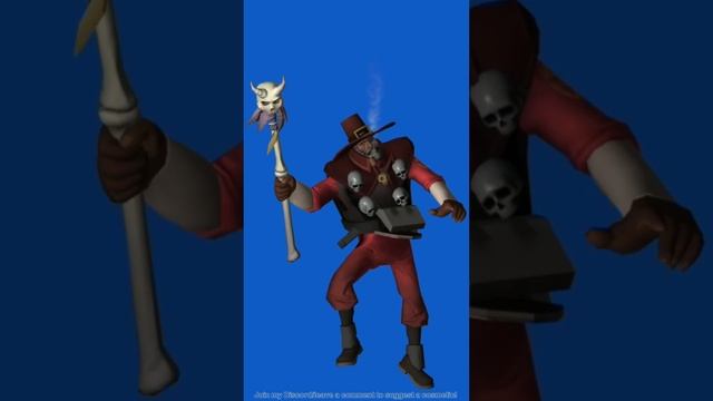 SPOOKY Nightbane Brim Demoman Loadout (NEW Halloween Hat!) | Team Fortress 2 Cosmetic Set Challeng смотреть онлайн