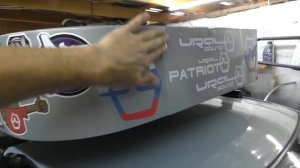 Огромный бокс на крышу акцента за копейки