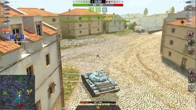 смотрим реплей на танке т 54 обл на мастера в игре wot blitz смотреть онлайн