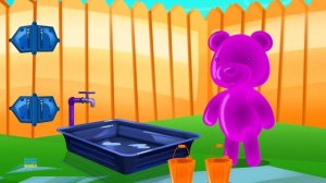 Five Little Jelly Bears, Counting Song and Cartoon Videos for Kids