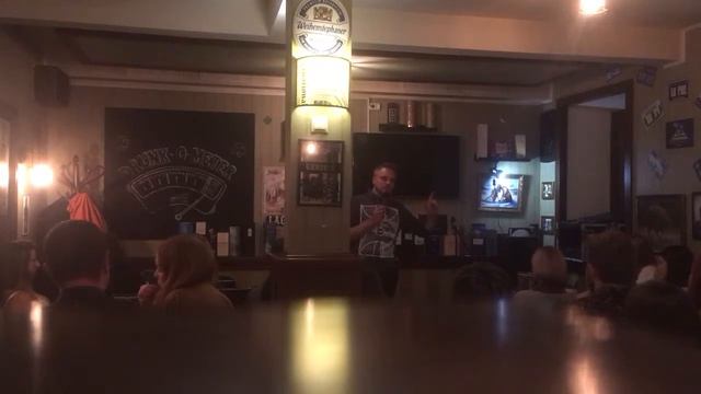 Курдин Вячеслав, выступление на открытом микрофоне 28.09.2018 смотреть онлайн