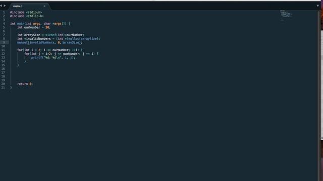 Project 1: Making a Prime Sieve смотреть онлайн