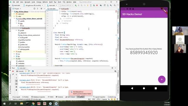 SD Hacks 2021 | Google Firebase Workshop смотреть онлайн