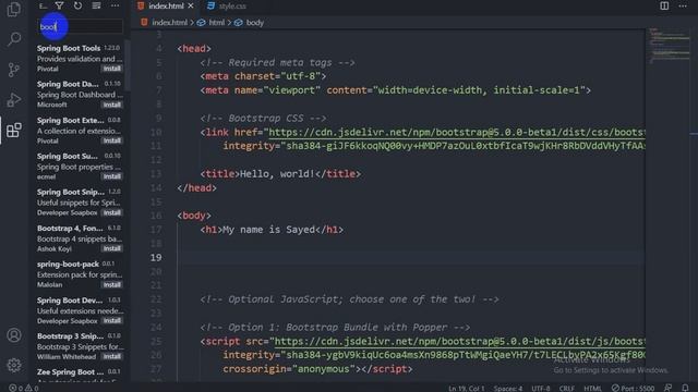 Bootstrap 5 A-Z Bangla Tutorial (Part-03) смотреть онлайн