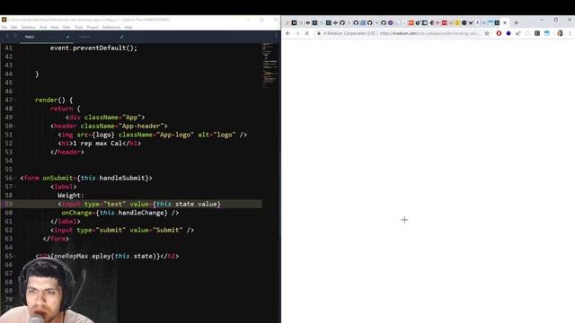 Coding the Coolest One Rep Calculator WebApp - Part 4 with React.JS смотреть онлайн