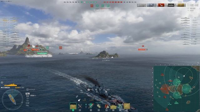 World of Warships - Sansonetti & Venezia: Talents Activated with 200k+ Damage смотреть онлайн