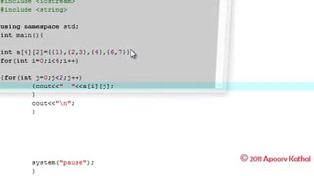 C++ in Urdu Array Initialization смотреть онлайн