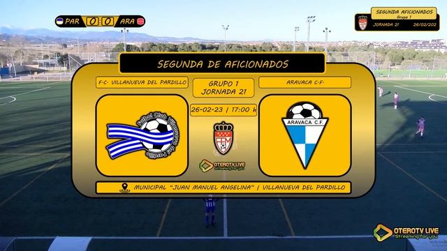 FC Villanueva del Pardillo "C" - Aravaca C.F. "B" | Segunda Aficionados | T 22-23 | J 21 смотреть онлайн