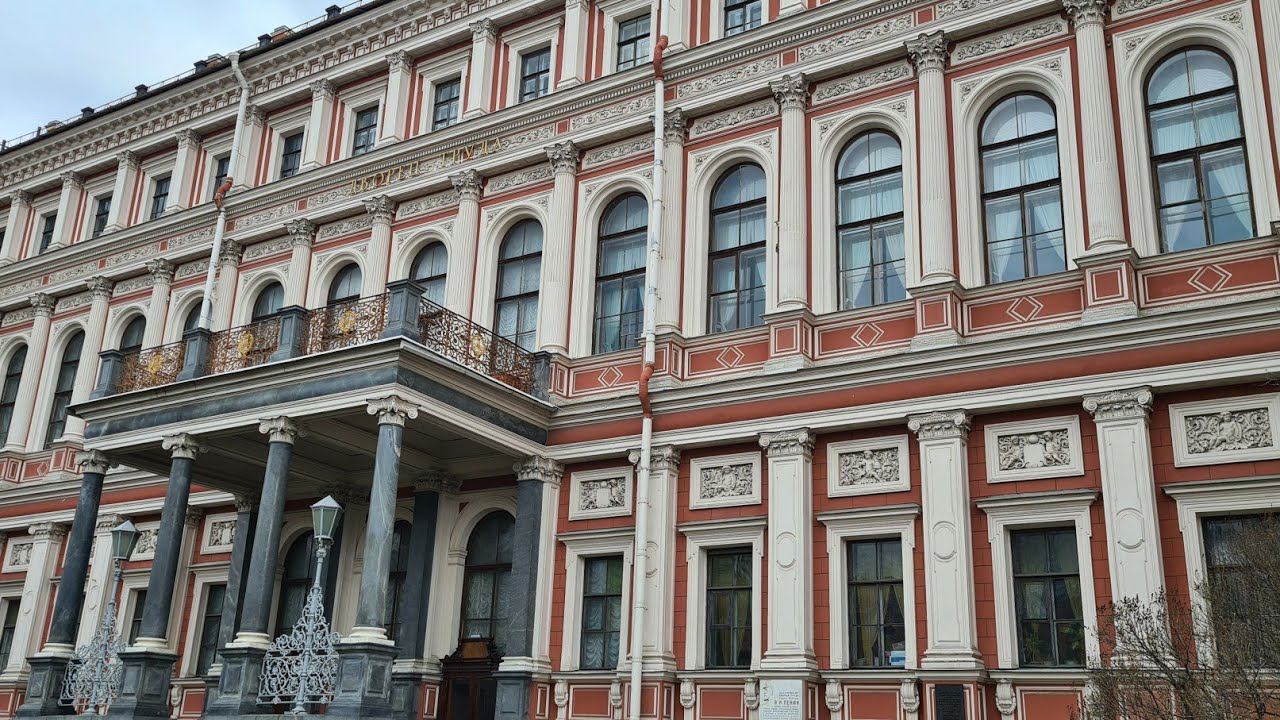 Санкт-Петербург. Погуляем по Галерной улице. Николаевский дворец смотреть онлайн