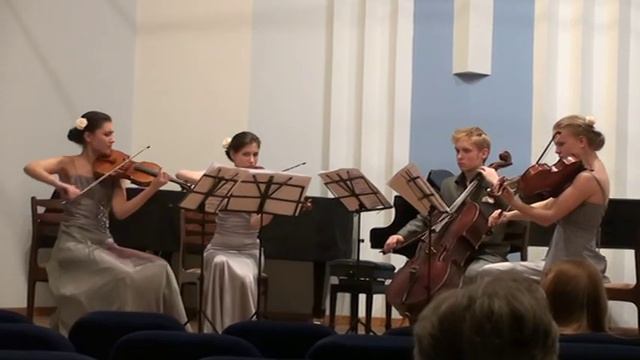 Debussy quartet 3,4 part - Gnesin college.mpg смотреть онлайн