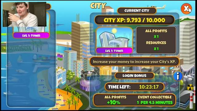 HolyDay City Reloaded| FINALLY GOT TO LEVEL 2 TOWN! (Episode 2) смотреть онлайн