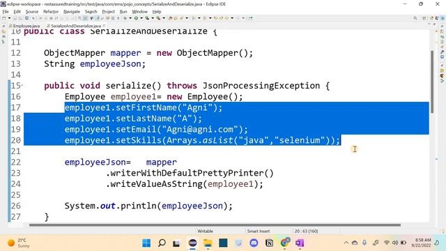 Rest Assured | 44 | Getters settersம் Serialization Deserializationம் | Interview Questions | தமிழ смотреть онлайн