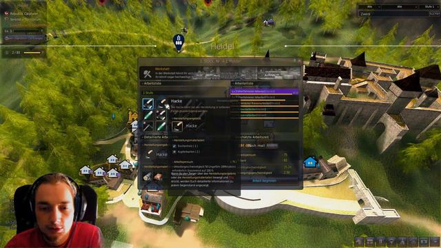 Lets Play Black Desert #125 Beitrag Hilfe Für Die Stadt Und Feuerblattblumen Sammeln