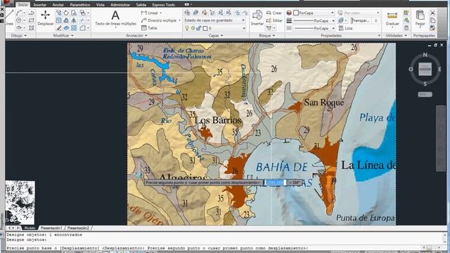 msc-AutoCAD - Desplazar una figura - Modify Object - Move смотреть онлайн