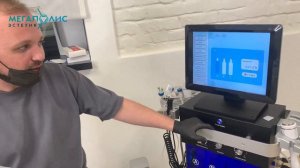 Процедура чистки лица. Гидропилинг на многофункциональном комбайне 13в1 MT-G21.