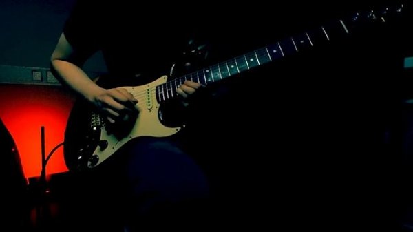 Самое красивое соло на электрогитаре Fender Squier Stratocaster Relic