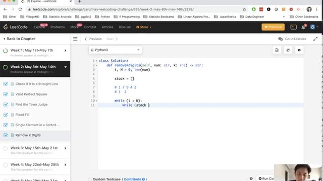 Leetcode - Remove K Digits (Python) смотреть онлайн