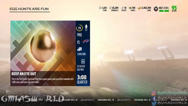 MADDEN 18 Easter Promo - HERE'S WHERE ALL THE SECRET EGGS ARE & WHAT TO DO WITH THEM! Madden NFL 18 смотреть онлайн
