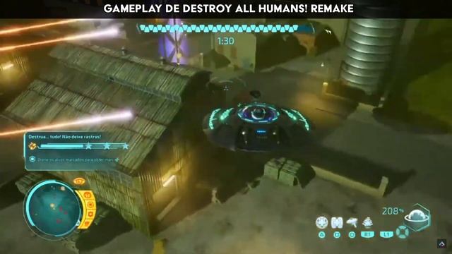 Como Platinar #129 (Especial Jogo Fácil) - Destroy All Humans! Clone Carnage (PS4) смотреть онлайн